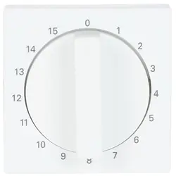 Busch-Jaeger draaigreep tijdschakelaar 15 min Future Linear studiowit glans (1770-84-103)