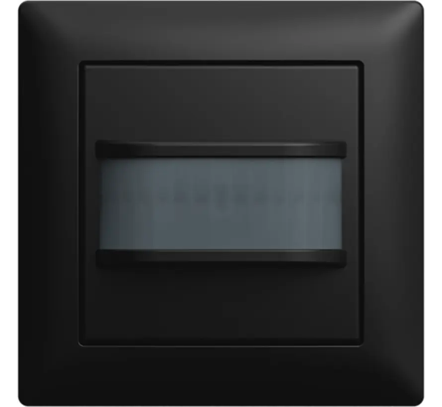 Wächter 180 flex-schakelaar selectlens compleet met relaissokkel Balance SI zwart mat (64762 UJ-915)