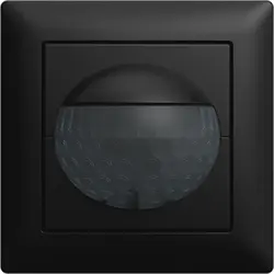 Busch-Jaeger Wächter 180 flex-schakelaar multilens compleet met relaissokkel Balance SI zwart mat (64764 UJ-915)