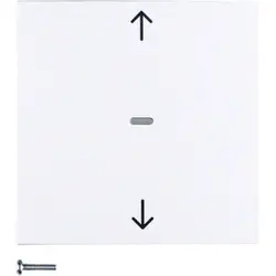 Berker drukknop voor elektronische jaloeziebediening S1/B3/B7 wit mat (85241188)