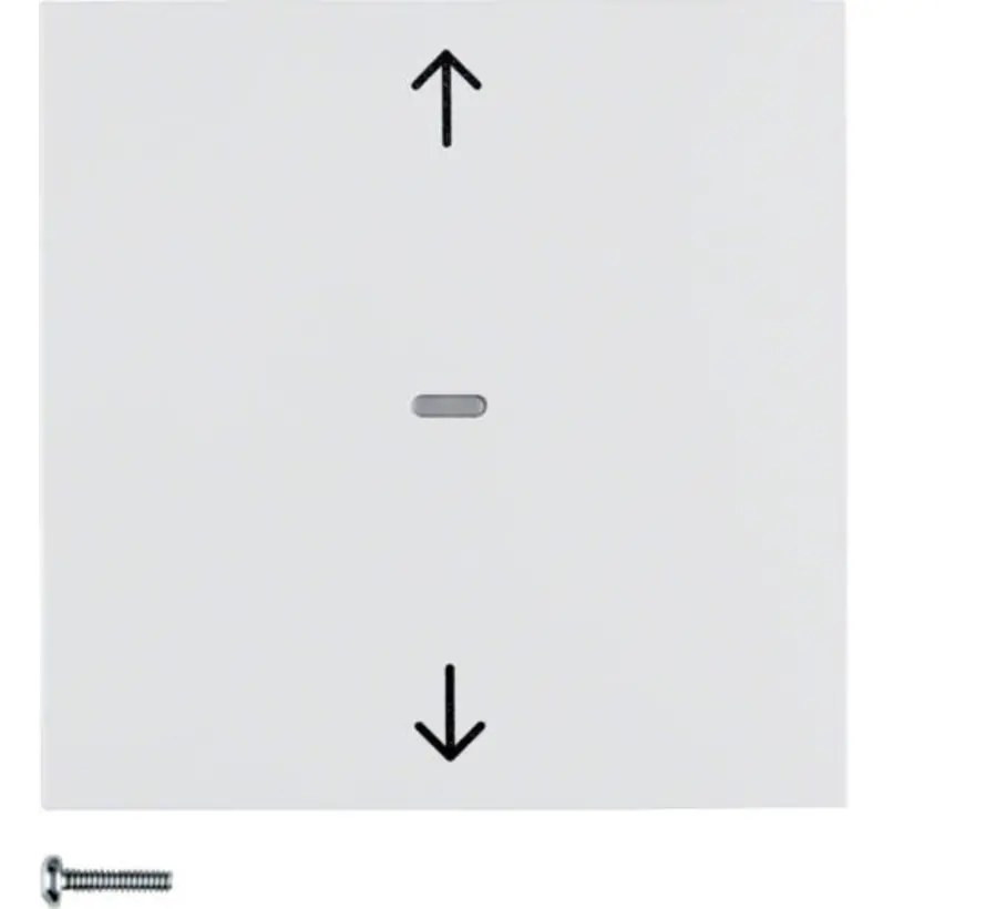 drukknop voor elektronische jaloeziebediening S1/B3/B7 wit glans (85241189)
