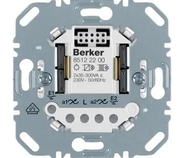 Berker elektronische schakelaar 2-voudig 2-draads (85122200)