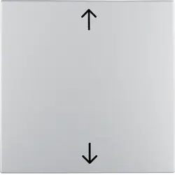 Berker wip met pijlsymbolen S1/B3/B7 aluminium mat (16201414)