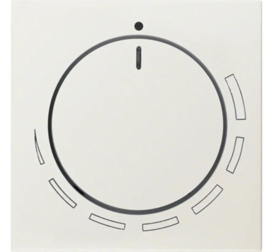 draaiknop toerentalregelaar S1/B3/B7 creme glans (11378922)