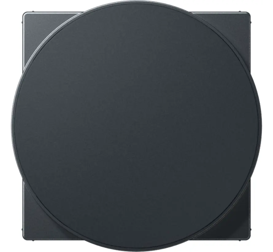 centraalplaat voor draadloos opladen A-range antraciet mat (A WC MAG ANM)