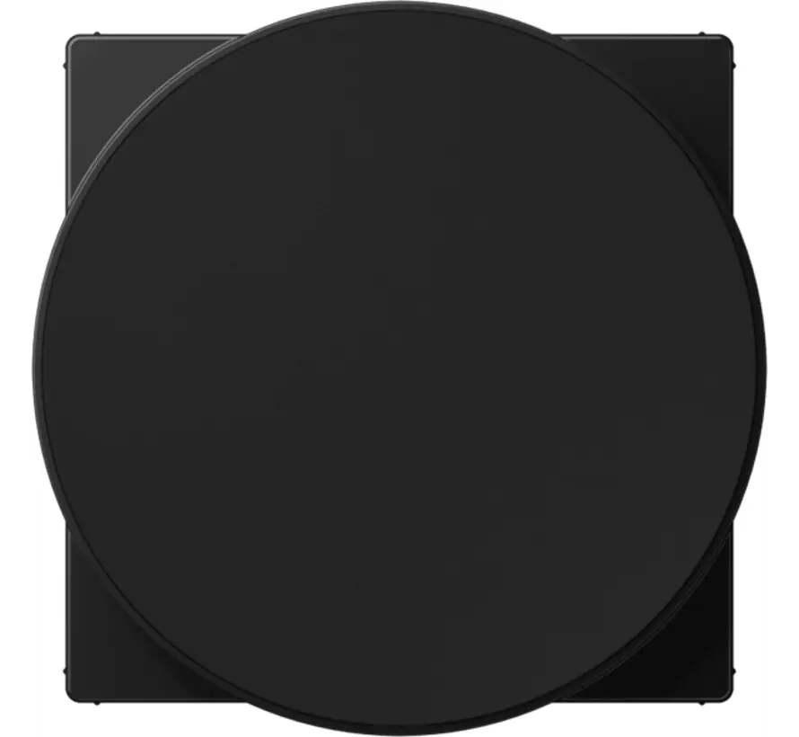 centraalplaat voor draadloos opladen A-range grafietzwart mat