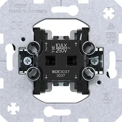 Hager Berker kruisschakelaar 10A met spreidklemmen (WDE3037)