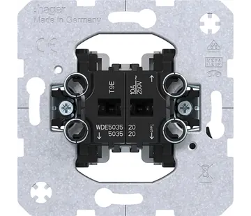 Hager Berker jaloeziedrukcontact 1-polig (WDE503520)