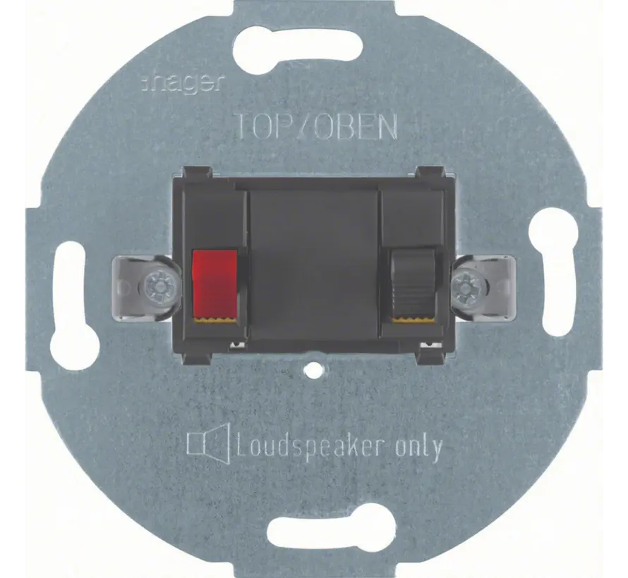 mono luidsprekeraansluiting antraciet mat (WDF4800AT1)