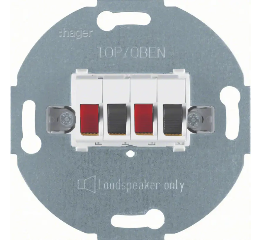 stereo luidsprekeraansluiting wit mat (WDF4800PW2)