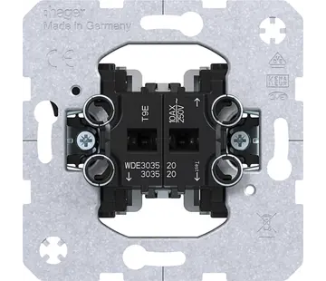 Hager Berker jaloezieschakelaar 1-polig (WDE303520)