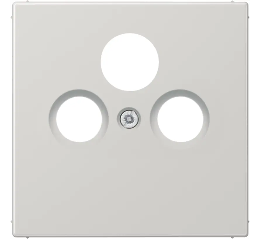centraalplaat coax/sat LS990 lichtgrijs (LS 990 SAT LG)