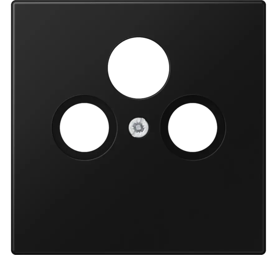 centraalplaat coax/sat LS990 grafietzwart mat (LS 990 SAT SWM)