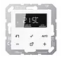 kamerthermostaat met display incl. binnenwerk A-range alpine wit (TR D A 1790 WW)