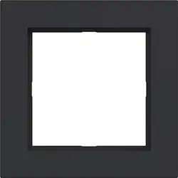 Hager Berker afdekraam 1-voudig A1 nachtzwart mat (WAD6100BM)