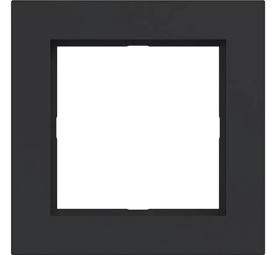 afdekraam 1-voudig A1 nachtzwart mat (WAD6100BM)