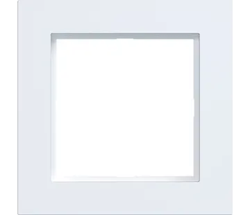 Hager Berker afdekraam 1-voudig A1 lichtwit mat (WAD6100WM)