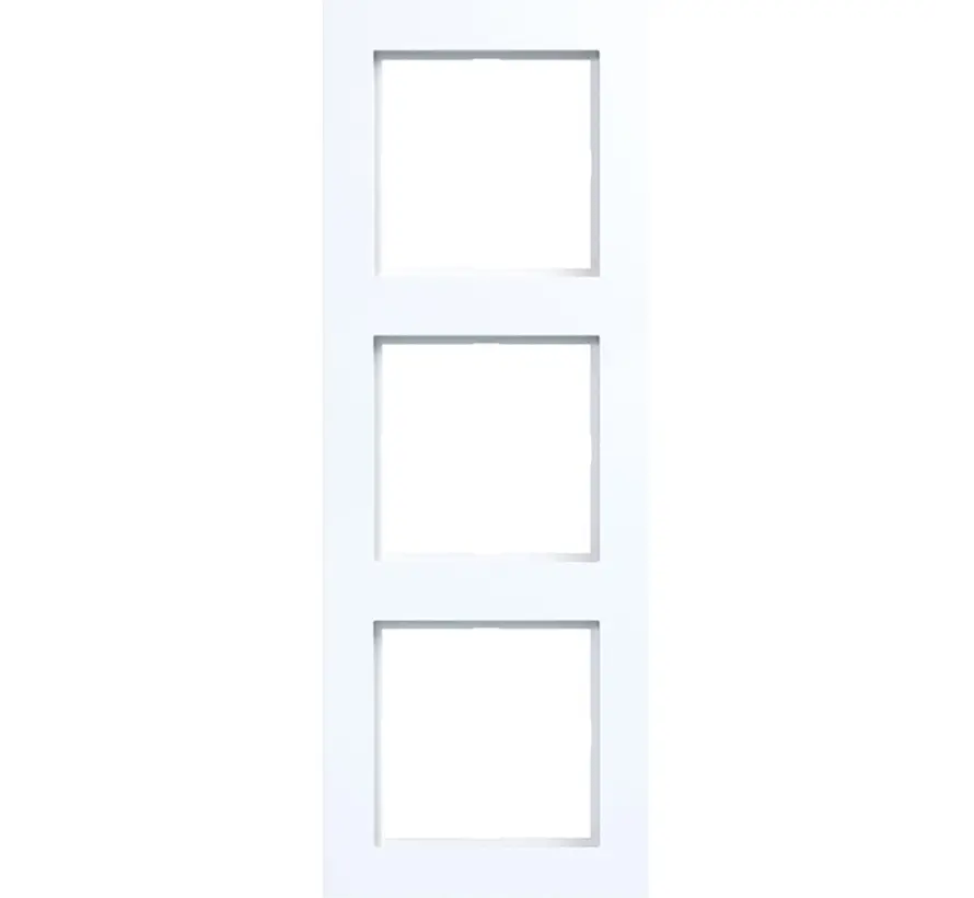 afdekraam 3-voudig A1 lichtwit glans (WAD6300WG)