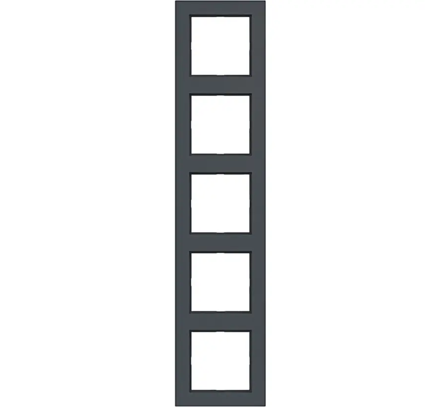 afdekraam 5-voudig A1 antraciet mat (WAD6500AT)