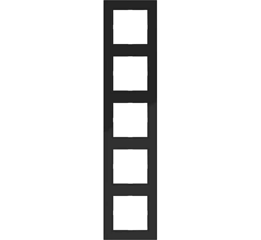 afdekraam 5-voudig A1 nachtzwart glans (WAD6500BG)