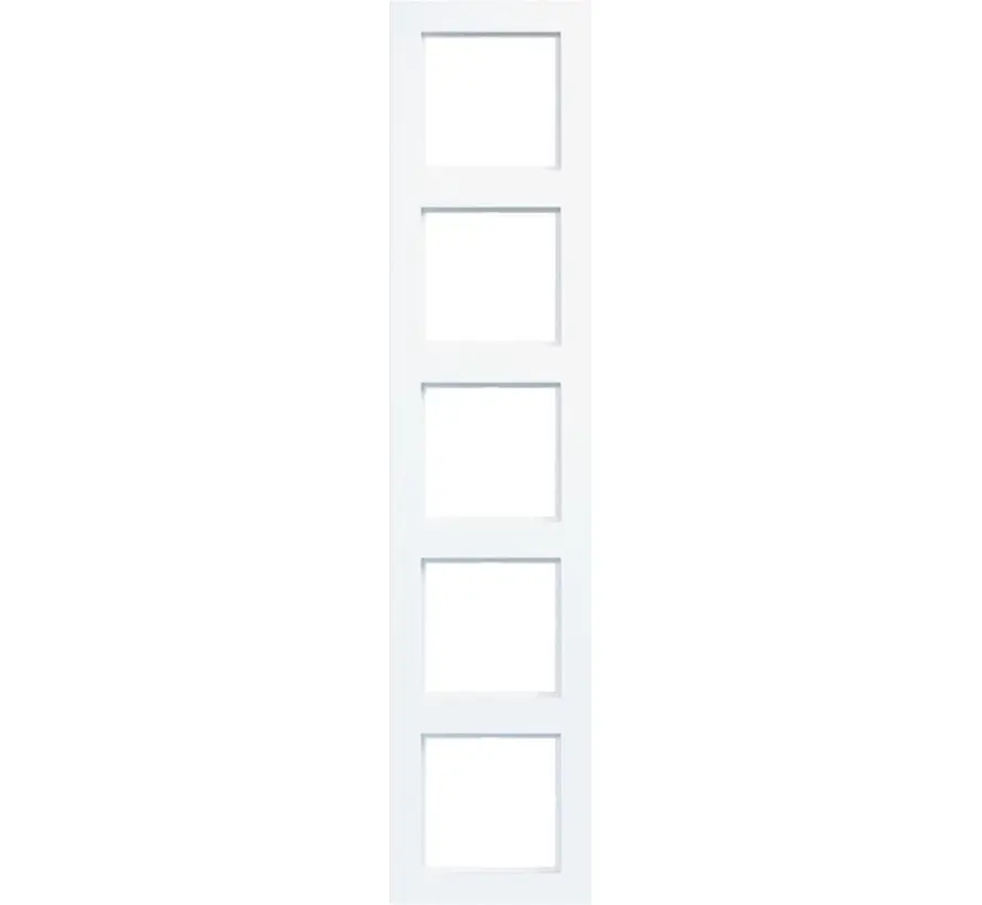 afdekraam 5-voudig A1 lichtwit mat (WAD6500WM)