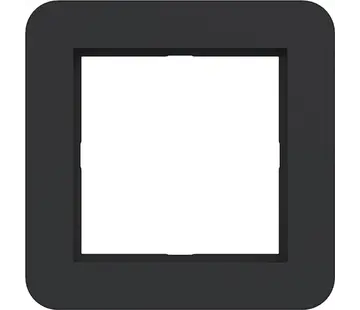 Hager Berker afdekraam 1-voudig C1 nachtzwart mat (WAD7100BM)