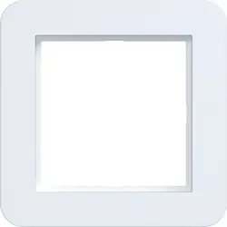 Hager Berker afdekraam 1-voudig C1 lichtwit mat (WAD7100WM)