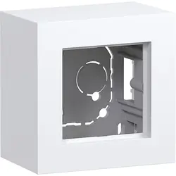 Hager Berker opbouwbak 1-voudig A8 lichtwit glans (WAD8110WG)