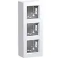 opbouwbak 3-voudig A8 lichtwit mat (WAD8310WM)