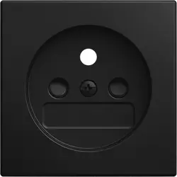 Busch-Jaeger centraalplaat voor wandcontactdoos met penaarde Balance SI zwart mat (2399 UCB-915-500)