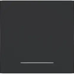 Hager Berker schakelwip controlevenster A1/A8/C1/C8 nachtzwart mat (WAW1031BM)