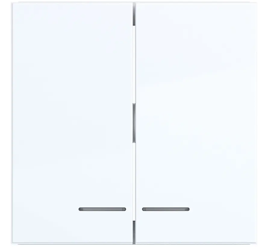 schakelwip 2-voudig controlevenster A1/A8/C1/C8 lichtwit glans (WAW2031WG)