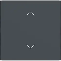 Hager Berker schakelwip met pijlsymbolen A1/A8/C1/C8 antraciet mat (WAW1002AT)