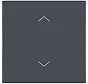 schakelwip met pijlsymbolen A1/A8/C1/C8 antraciet mat (WAW1002AT)