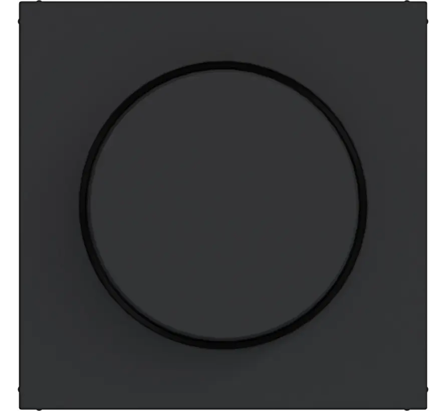 dimmerknop draaidimmer A1/A8/C1/C8 nachtzwart mat (WAN7060BM)