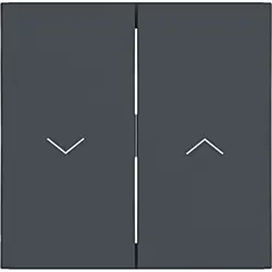 Hager Berker wip jaloezieschakelaar 2-voudig A1/A8/C1/C8 antraciet mat (WAW2001AT)