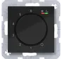 kamerthermostaat verwarmen/koelen A1/A8/C1/C8 nachtzwart glans (WAN5011BG)