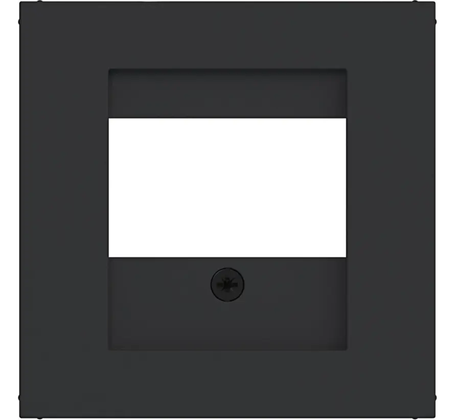 centraalplaat USB / luidspreker A1/A8/C1/C8 nachtzwart mat (WAF1104BM)