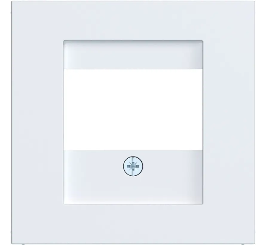 centraalplaat USB / luidspreker A1/A8/C1/C8 lichtwit mat (WAF1104WM)