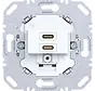 USB-lader met 2x USB-C wit (WAS4155WM)