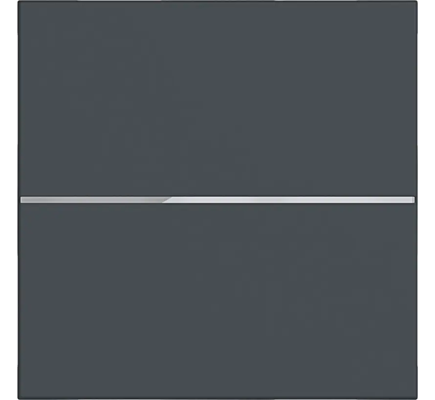 knop voor bedieningselement 1-voudig A1/A8/C1/C8 antraciet mat (WAN7010AT)
