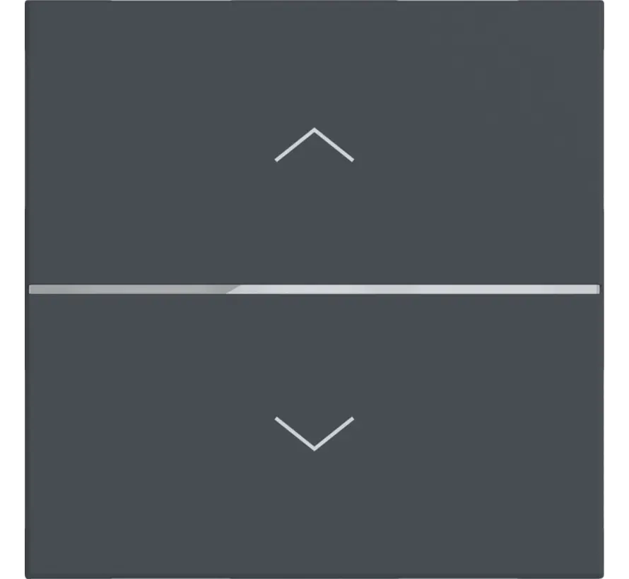 knop met pijlsymbolen voor bedieningselement 1-voudig A1/A8/C1/C8 antraciet mat (WAN7050AT)