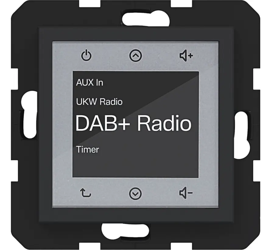 radio touch DAB+ A1/A8/C1/C8 nachtzwart mat (WAN6011BM)