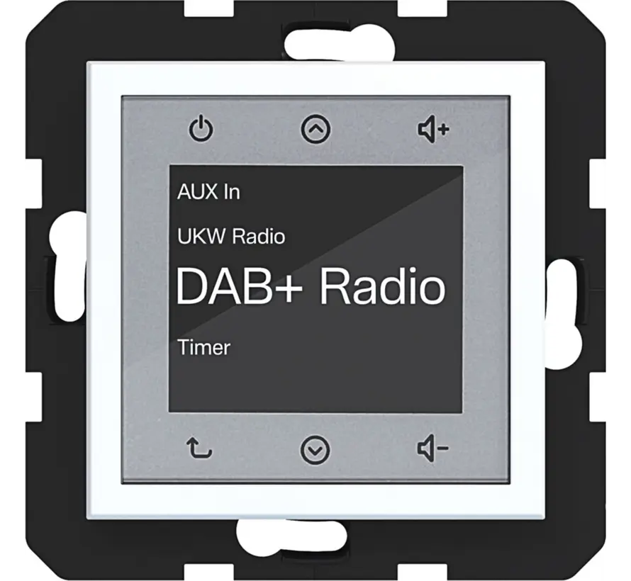 radio touch DAB+ A1/A8/C1/C8 lichtwit mat (WAN6011WM)