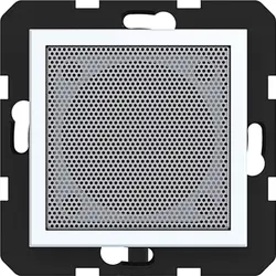 Hager Berker luidspreker voor radio touch A1/A8/C1/C8 lichtwit mat (WAN6211WM)