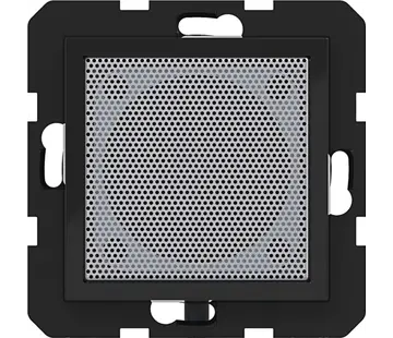 Hager Berker luidspreker voor radio touch A1/A8/C1/C8 nachtzwart glans (WAN6211BG)