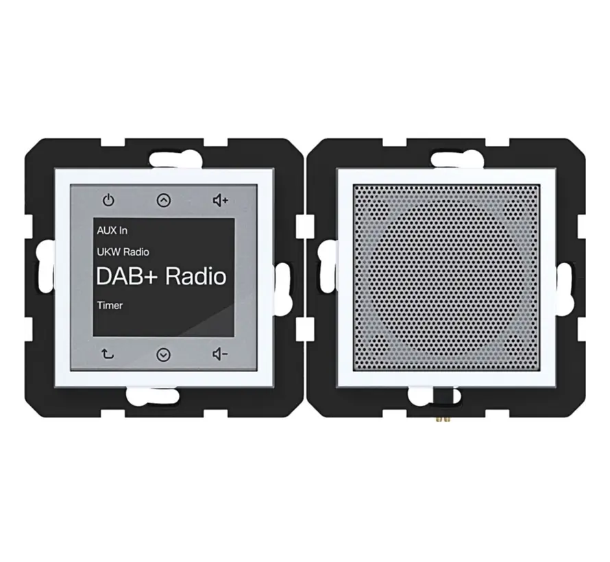 radio touch DAB+ met luidspreker A1/A8/C1/C8 lichtwit glans (WAN6010WG)