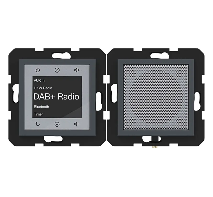 radio touch DAB+ met Bluetooth en luidspreker A1/A8/C1/C8 antraciet mat (WAN6110AT)