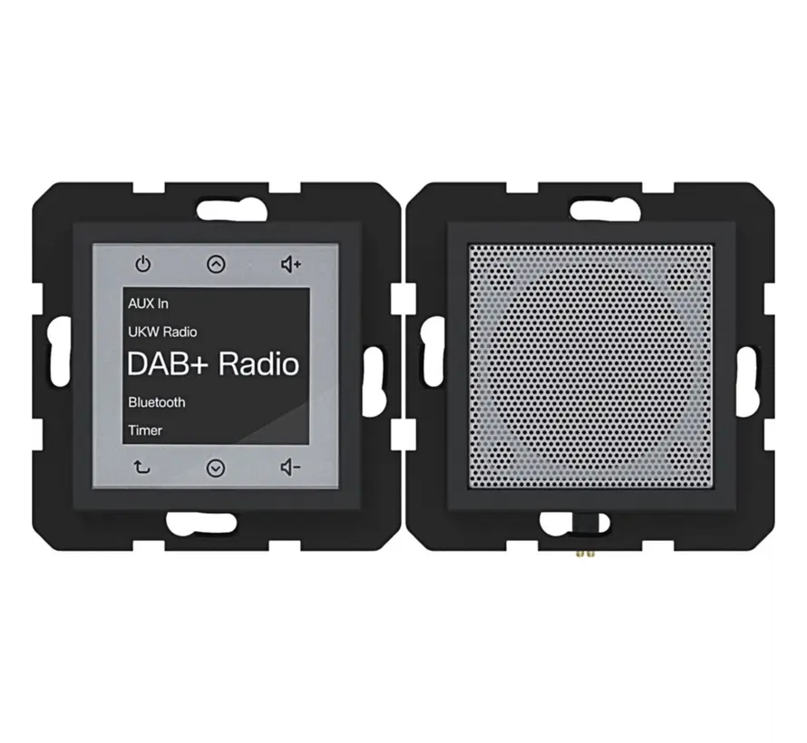 radio touch DAB+ met Bluetooth en luidspreker A1/A8/C1/C8 nachtzwart mat (WAN6110BM)
