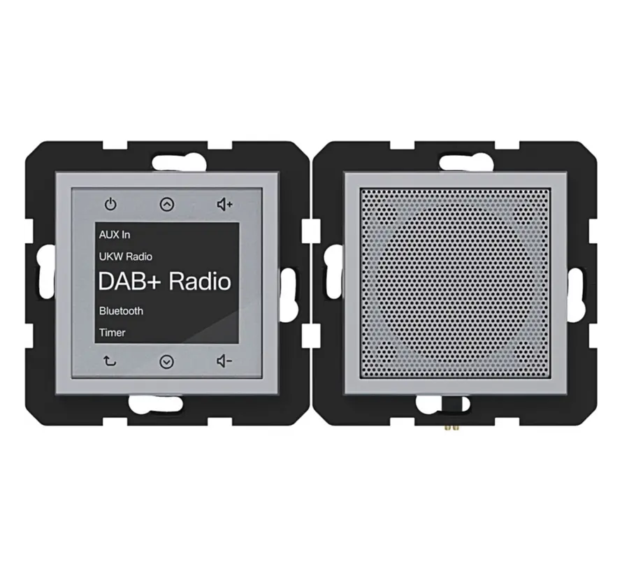 radio touch DAB+ met Bluetooth en luidspreker A1/A8/C1/C8 titaan (WAN6110TA)